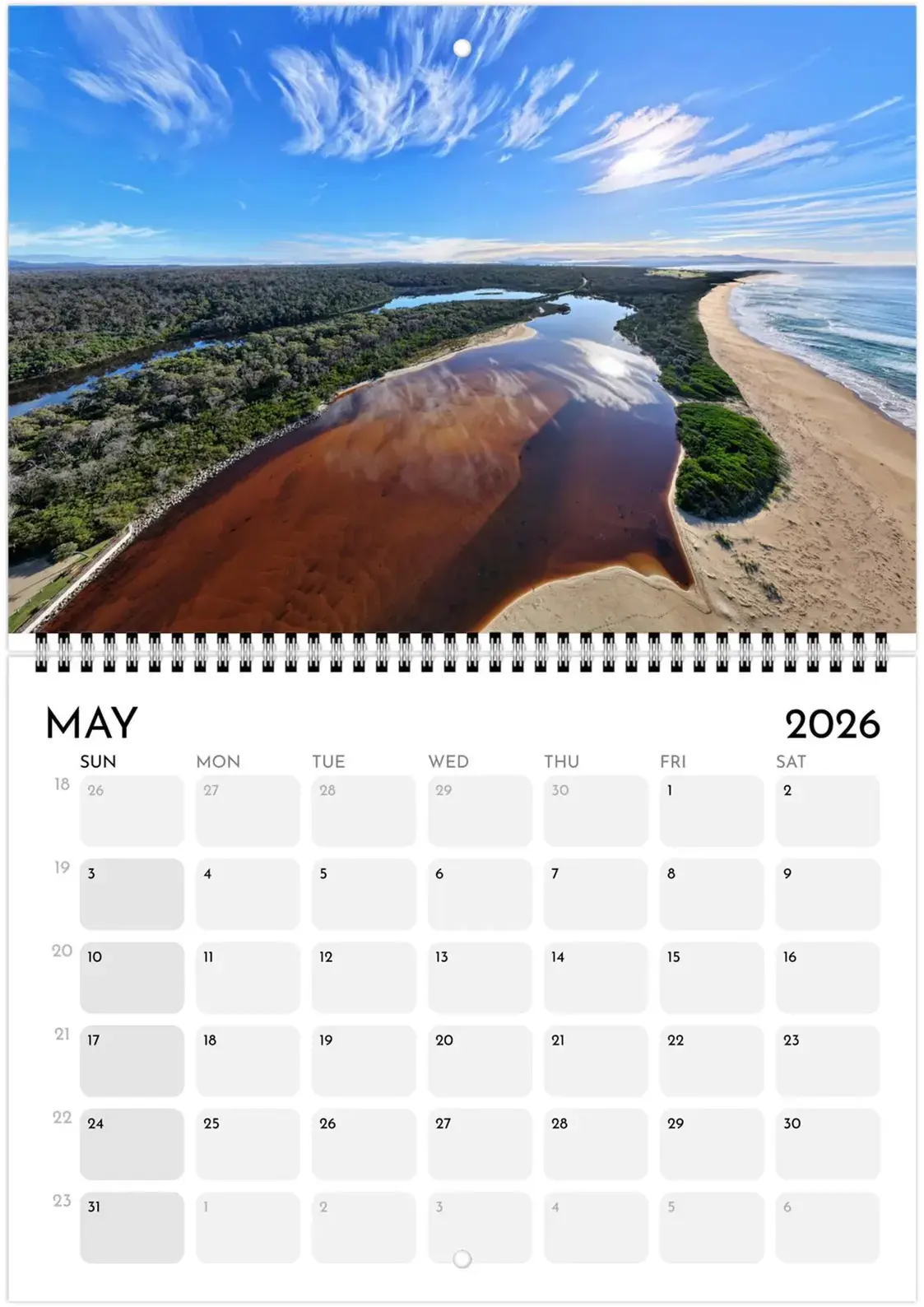 Full view of May 2026
